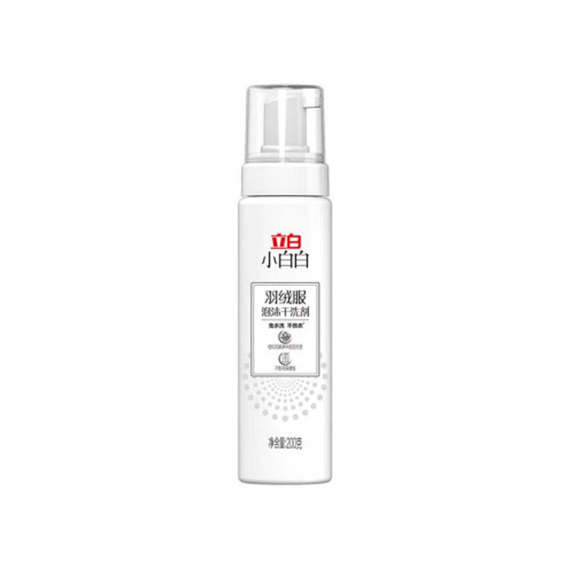 小白白羽绒服免水洗清洁剂喷雾不伤衣物去油去渍清洗剂泡沫干洗剂